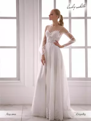 Свадебное платье Райские облака 08